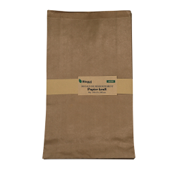 Sacs kraft à soufflet 230 x 380 mm par 100