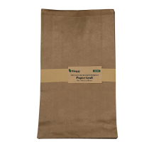Sacs kraft à soufflet 230 x 380 mm par 100