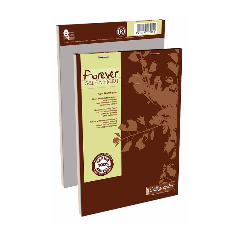 Bloc-notes recyclé A5 200p 5/5 80g 148 x 210 mm