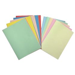 combiné de 25 chemises + 50 sous-chemises couleurs assorties