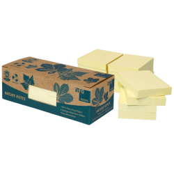 Boîte 12 blocs repositionnables (type POST-IT) 100 feuilles 50 x 40 mm