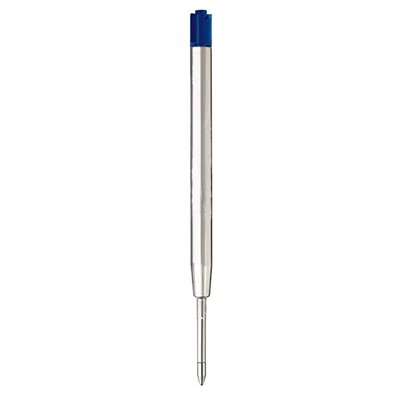 Recharge stylo bille type PARKER bleue