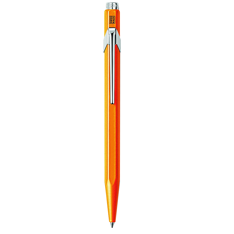 Stylo bille CARAN D'ACHE orange