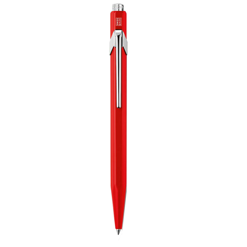 Stylo bille CARAN D'ACHE rouge