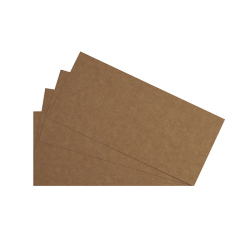 Cartes Kraft pour format DL 275g 99x210 par 25