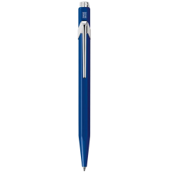 Stylo bille CARAN D'ACHE bleu