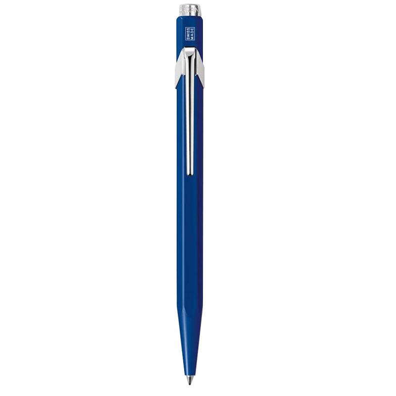 Stylo bille CARAN D'ACHE bleu
