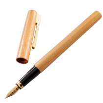Stylo plume corps bois