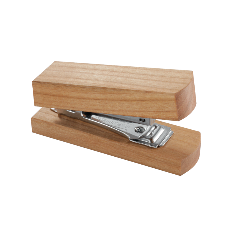 Mini-agrafeuse en bois