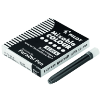 6 cartouches noires Pilot Parallel Pen | Encre calligraphie nette