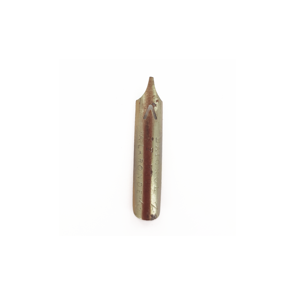 Plume biseautée calligraphie 2.0 mm | Lettres gothiques larges
