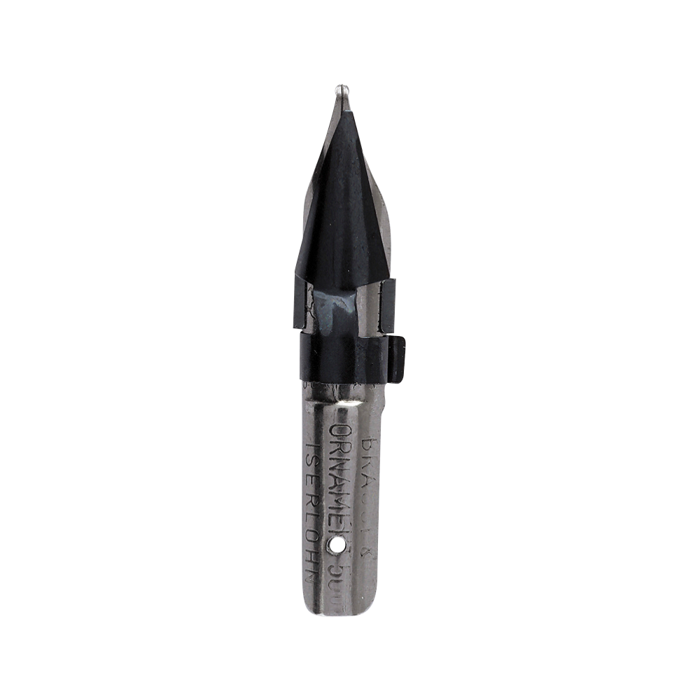 Plume d'ornement titrage 1.0 mm Brause | Pointe ronde et réservoir