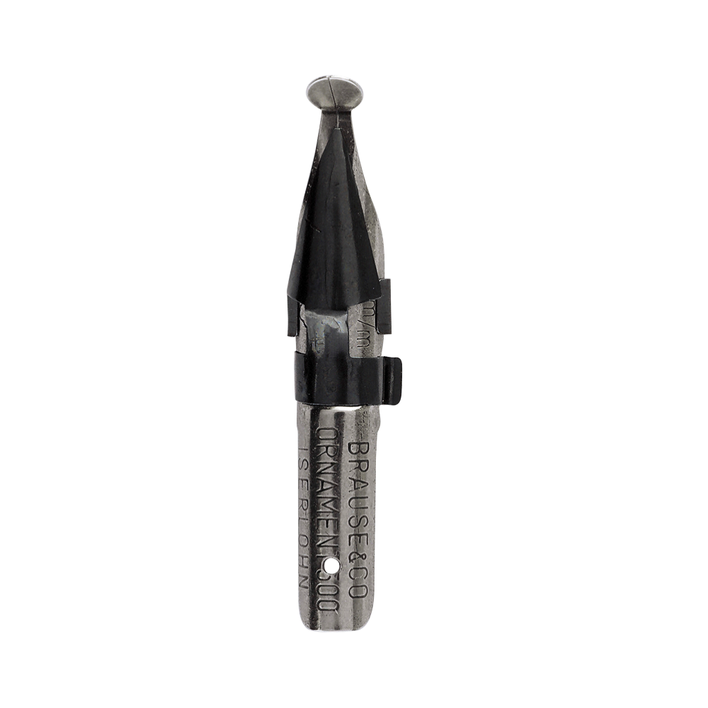 Plume d'ornement titrage 4.0 mm Brause | Pointe ronde et réservoir