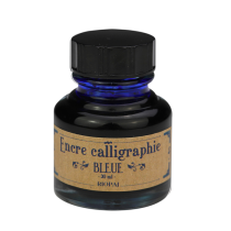 Flacon 30 ml encre bleue
