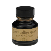 Flacon 30 ml encre sépia