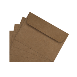 20 enveloppes kraft C6 114x162 mm 120g | Autoadhésives