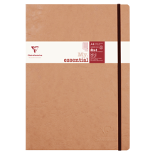 Cahier A4 My.Essential Age Bag couleur havane brochure cousue