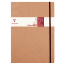 Cahier A4 My.Essential Age Bag couleur havane brochure cousue