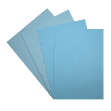 Combiné de 25 chemises + 50 sous-chemises bleues
