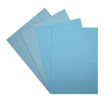 Combiné de 25 chemises + 50 sous-chemises bleues