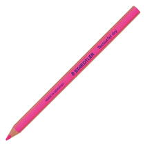 Surligneur en bois rose fluo
