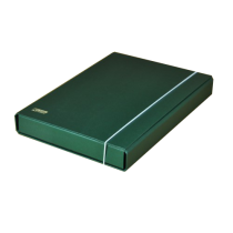 Boîte de classement kraft vert sapin