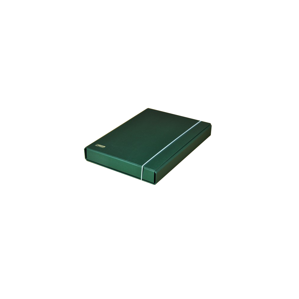 Boîte de classement kraft vert sapin