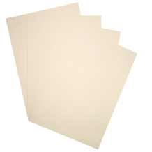 Ramette de 50 feuilles papier recyclé A4 ocre (ivoire) 110g