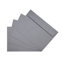 Enveloppes C5 grises 162 x 229 mm par 50