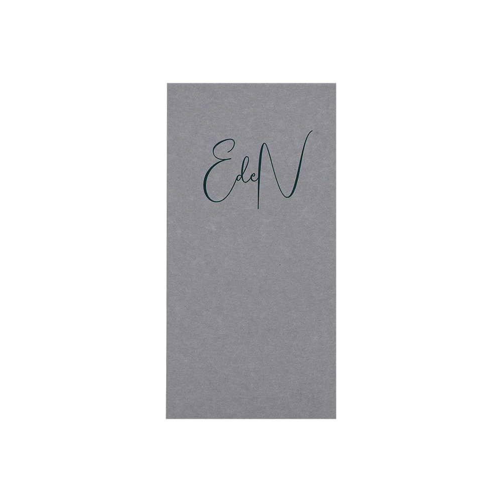 Bloc-notes recyclé pages papier uni ombre (gris)165 x 85 mm 100