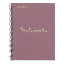 Cahier recyclé A4 Miquelrius lavande | Notes nettes et écoresponsables
