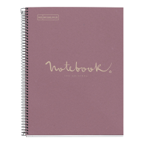 Cahier recyclé A4 Miquelrius lavande | Notes nettes et écoresponsables