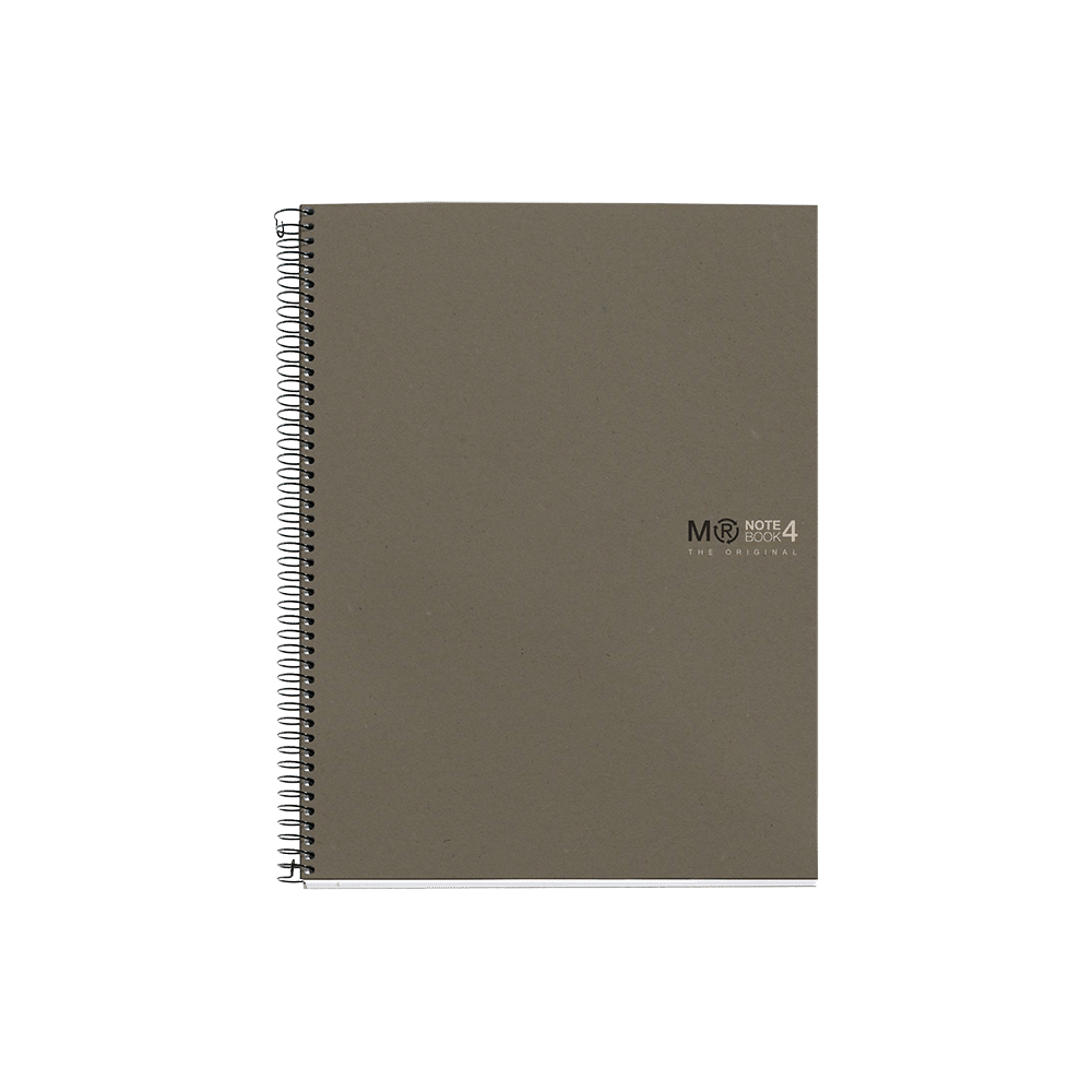 Cahier recyclé A4 Miquelrius 240p | 4 sections écoresponsables