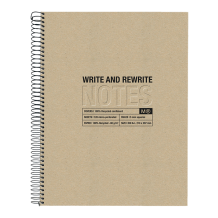 Grand cahier A4 Miquelrius kraft 240p | Notes claires écoresponsables