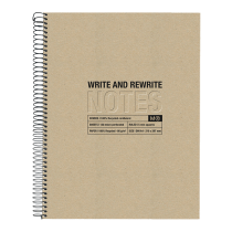 Grand cahier A4 Miquelrius kraft 240p | Notes claires écoresponsables