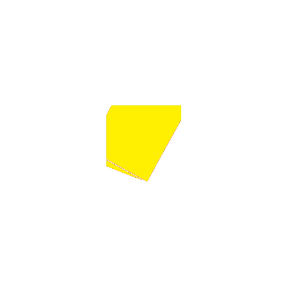 Papier A4 jaune soleil 210g par 50 feuilles