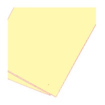 Papier A4 jaune canari 210g par 50 feuilles