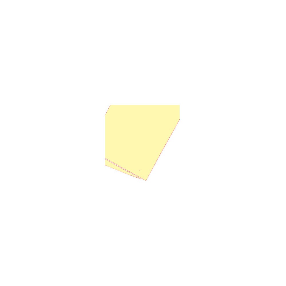 Papier A4 jaune canari 210g par 50 feuilles