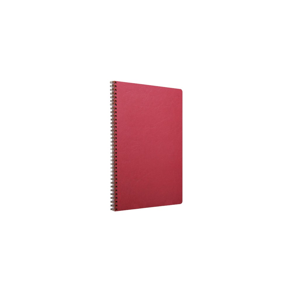 Cahier spirale A4 bordeau Age Bag Clairefontaine
