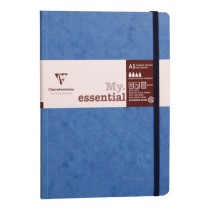 Cahier broché A5 bleu Age Bag Clairefontaine