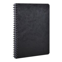 Carnet à spirale A5 noir Age Bag Clairefontaine