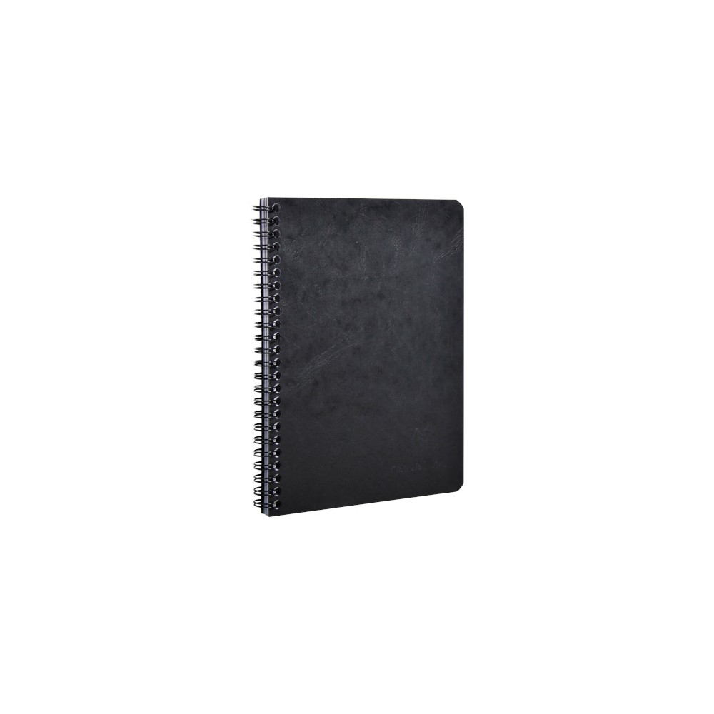 Carnet à spirale A5 noir Age Bag Clairefontaine