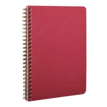 Carnet spirale A5 bordeaux Age Bag Clairefontaine