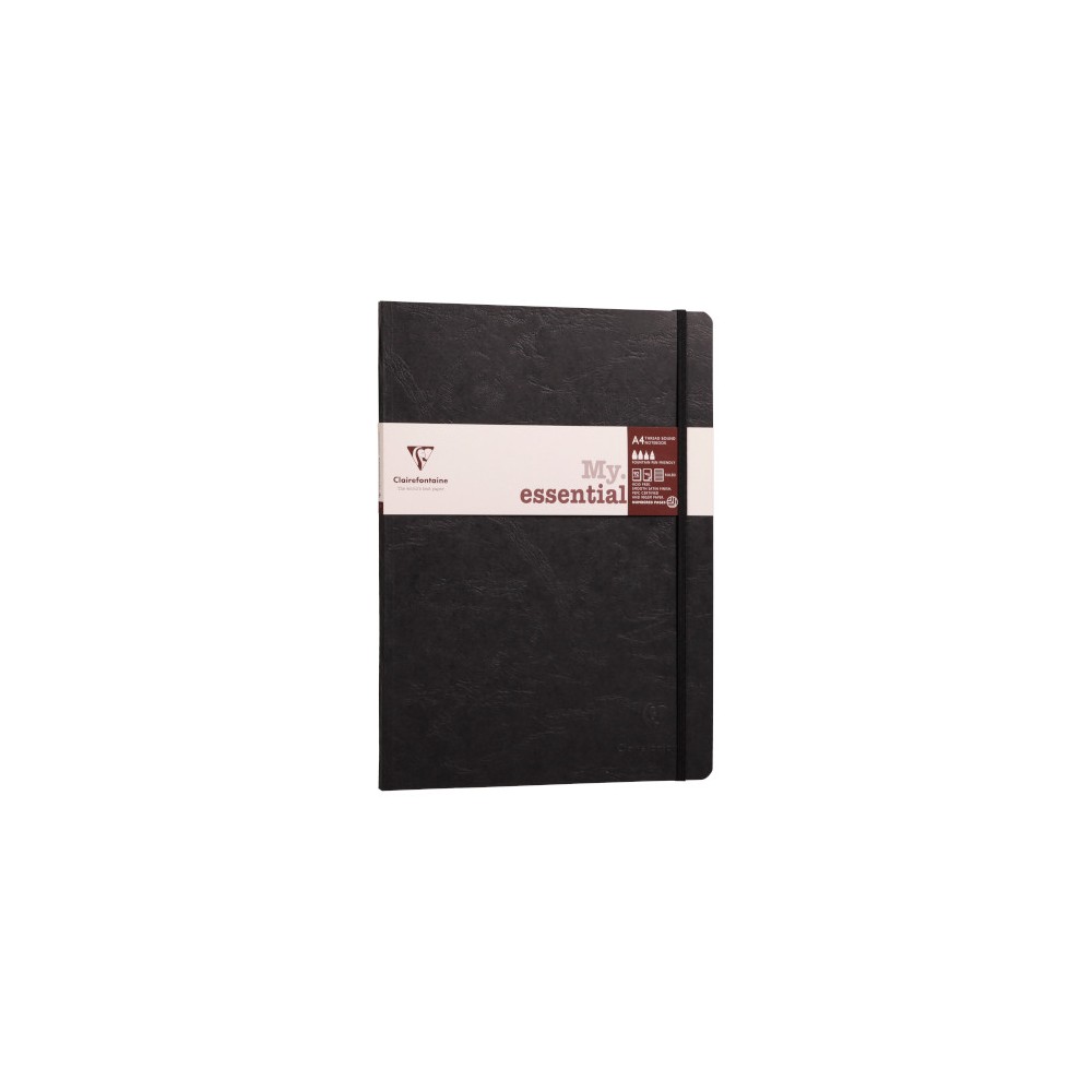Cahier broché noir A4 Age Bag Clairefontaine