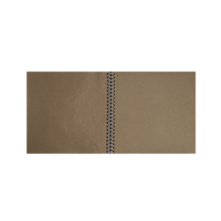 Bloc-notes Kraft Spirale 80g | Papeterie Anti-Gaspi Made in France