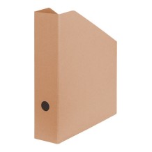 Porte-revues en carte naturelle couleur kraft