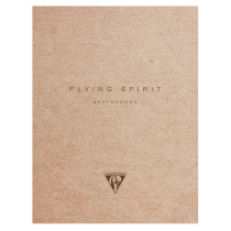 Carnet cousu 50 feuilles papier ivoire uni 90g 105 x 148 mm