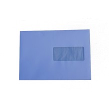 Enveloppes blanches C5 162x229 à fenêtre par 250