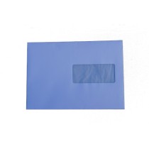 Enveloppes blanches C5 162x229 à fenêtre par 250
