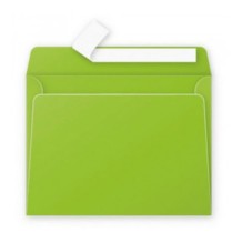 Enveloppe fantaisie vert menthe 162x229 mm par 50